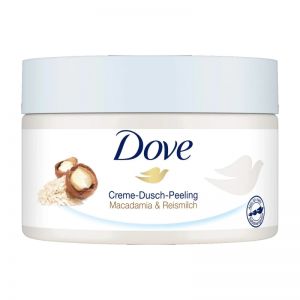 DOVE Creme-Dusch-Peeling Macadamia & Reismilch 225ml