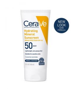 CERAVE HYDRATING MINERAL SUNSCREEN BODY SPF 50 150ML